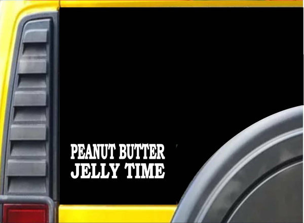 Peanut Butter Jelly Time K718 8" STICKER