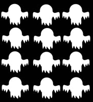 12 Ghost Decals TP 801 2" Sticker halloween decorations