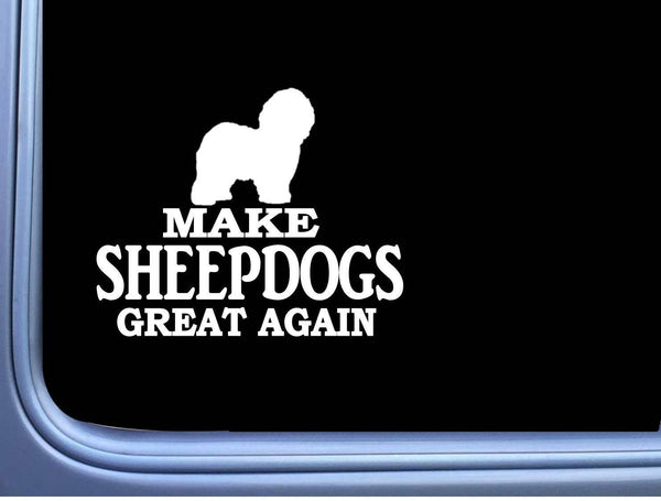 Old English Sheepdog Maga L700 Dog Sticker 7" decal