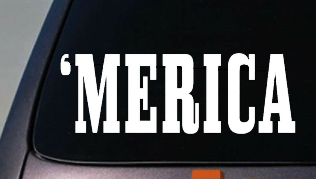 Merica Vinyl Decal