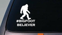 Bigfoot Believer Decal Yeti Sasquatch Funny Sticker Car Truck 4x4 SUV *D686*