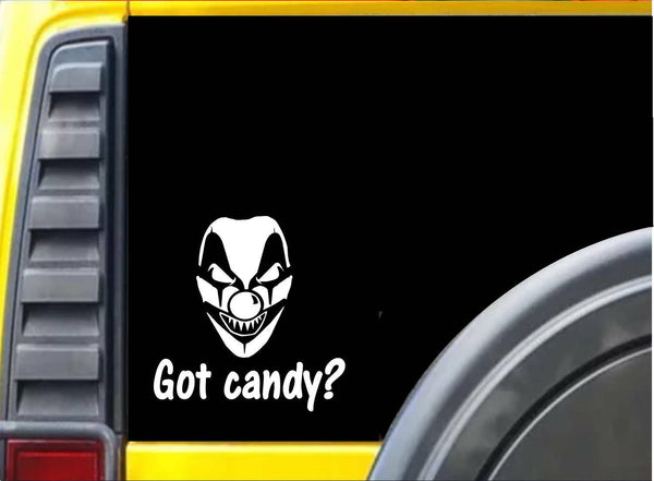 Got Candy J815 6 inch sticker Clown Decal