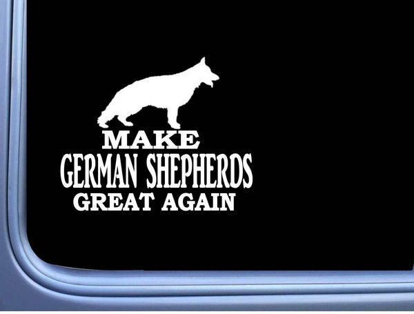 German Shepherd Maga flag L705 Dog Sticker 7" decal