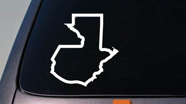 GUATEMALA country sticker truck car window laptop vinyl decal 6" sticker