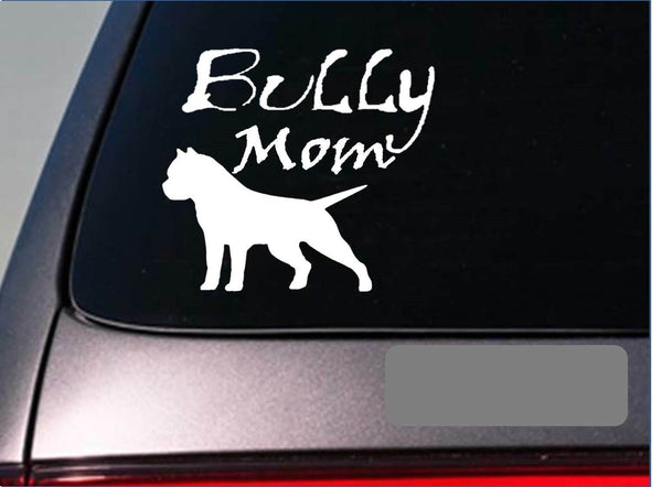 Pitbull Mom Decal || Pitbull Car Decal || Dog Mom Decal