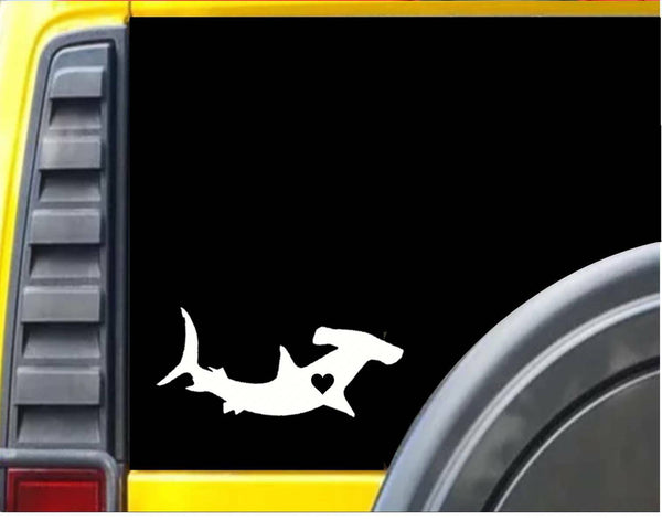 Hammerhead Shark 8" Decal Sticker *J522* fish ocean reef