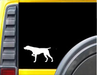 German Shorthaired Pointer J608 6 inch dog decal sticker