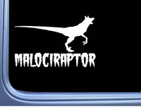 Malociraptor M393 8 inch Sticker Belgian Malinois Decal schutzhund maligator