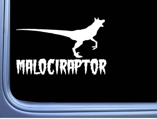 Malociraptor M393 8 inch Sticker Belgian Malinois Decal schutzhund maligator