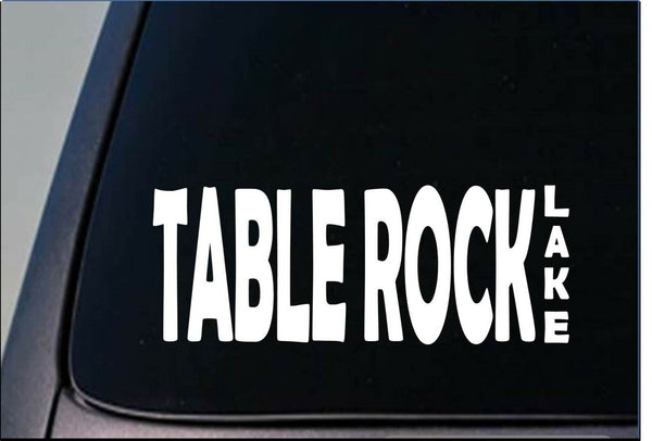 Table Rock Lake Sticker G862 8" vinyl fishing bass boat net bait rod