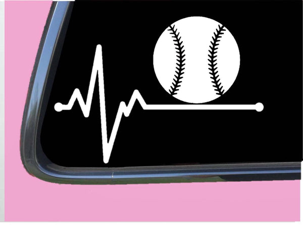 Baseball Lifeline TP 249 vinyl 8" Decal Sticker pitcher catcher glove bat helmet