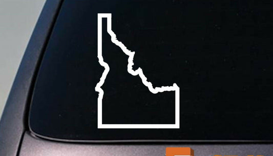 Idaho State Vinyl Decal – 6 Inch