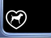 Cane Corso Big Heart Uncropped M295 6 inch dog Sticker decal