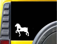 Draft Horse Little Heart Decal Sticker *J475*