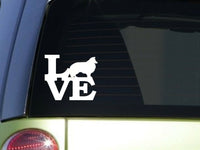 Sheltie Love 6" STICKER *F153* DECAL shetland sheepdog shelty collie