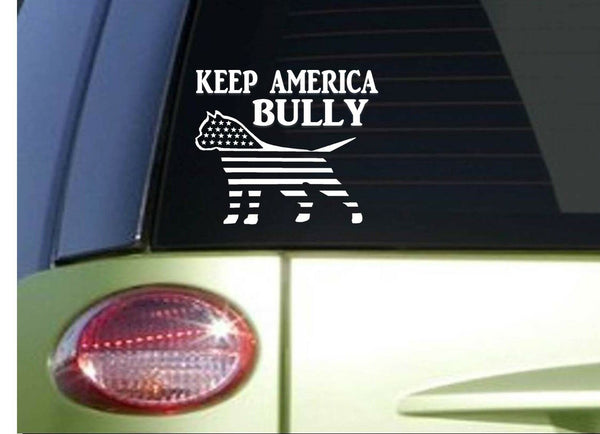 Keep America Bully *I159* 6" Sticker decal pitbull pit bull american bully