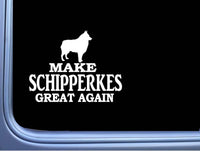 Schipperke Maga L723 Dog Sticker 7" decal