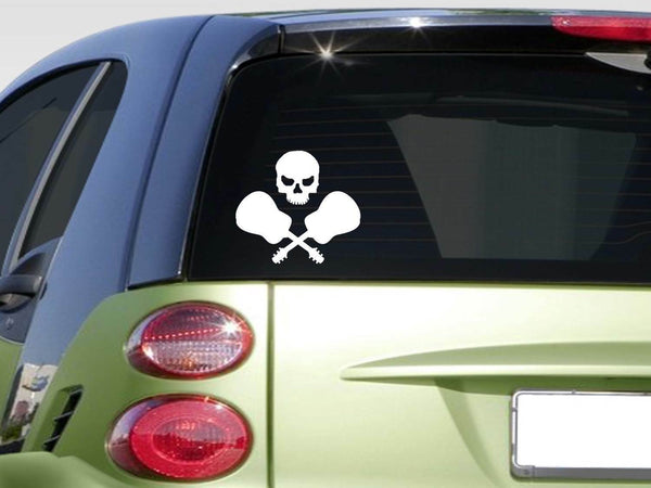 Guitar crossbones skull  6" sticker *E937* decal bass acoustic electric strings
