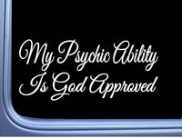 Psychic Ability M396 8 inch Sticker empath mystic Decal soul magic