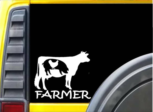 Farmer Animals K589 6 Inch sticker decal