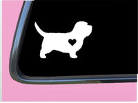 PBGV lil TP 572 vinyl 6" Decal Sticker dog breed Petit Basset Griffon Vendeen