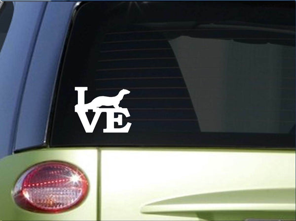 Ferret love sticker *H166* 6" vinyl harness decal