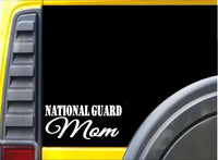 National Guard Mom k506 8 inch military soldier decal sticker