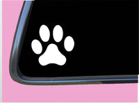 Dog Paw TP 325 Sticker 6" Decal rescue breed kennel accessories leash treats