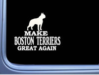 Boston Terrier Maga L732 Dog Sticker 7" decal