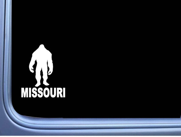 Bigfoot Missouri State Sticker M179 6" vinyl decal sasquatch squatch