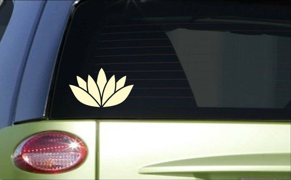 Lotus Flower *H932* 6 inch Sticker decal hinduism india yoga meditate