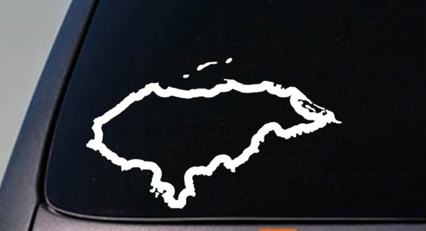 HONDURAS country sticker truck car window laptop vinyl decal 6" sticker