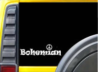 Bohemian *J736* 8 inch Sticker decal hippie bohemian sticker