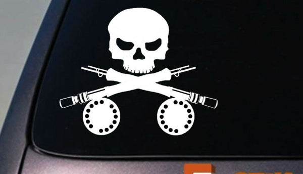 FLY FISHING ROD SKULL BAIT FLY STREAM MOUNTAINS TROUT SALMON BASS CRAPPIE WADERS