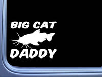 Big Cat Daddy M379 6 inch Sticker Decal catfish stink bait fishing