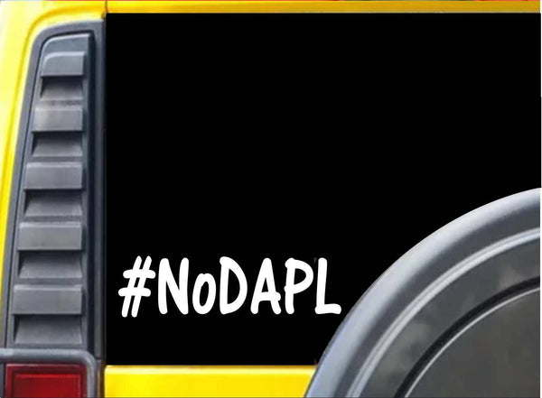 #NoDapl Sticker k509 8 inch Standing Rock dakota pipeline decal