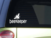 Beekeeper *J284* 8 inch beekeeping Sticker decal