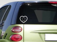 Heart Tooth *F362* sticker decal dentist dental hygienist assistant