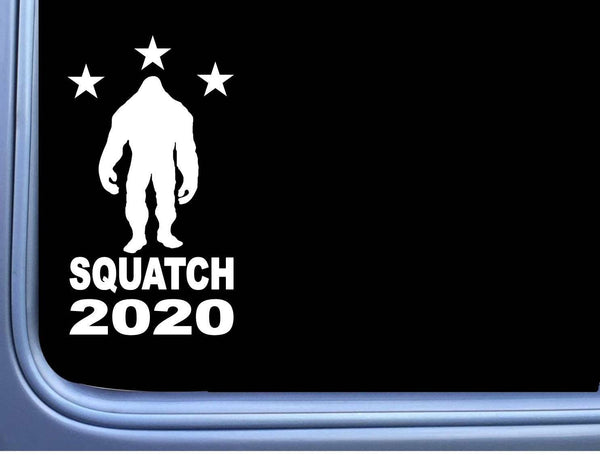 Squatch 2020 Sticker M158 8" vinyl decal sasquatch bigfoot