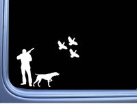 Quail Hunter German Shorthaired Pointer J869 8 inch Sticker dog Decal