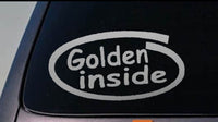 Golden Retriever Decal Sticker Car Window