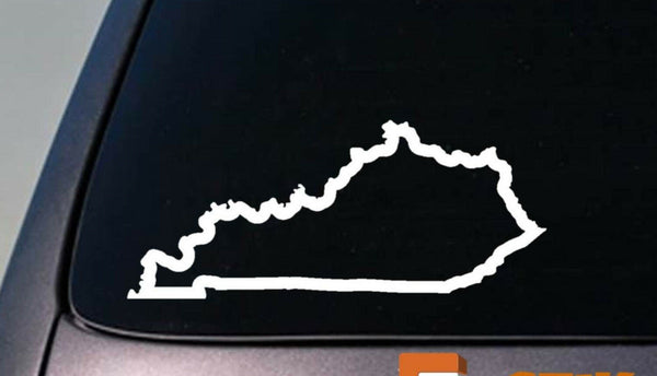 KENTUCKY state 6" sticker decal car truck window college football basketball