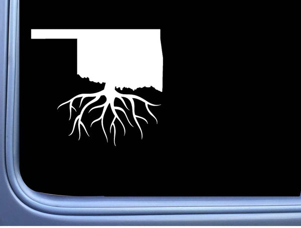 Oklahoma Roots M275 6 inch Sticker State Decal