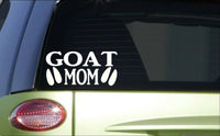 Goat Mom *H823* 8 inch Sticker decal boer goat nubian kiko hauler