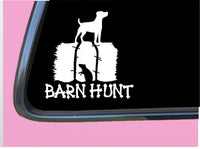 Jack Russell Barn Hunt TP 530 vinyl 6" Decal Sticker rat tubes book tshirt