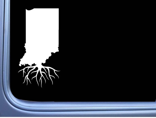 Indiana Roots M246 6 inch Sticker home state Decal