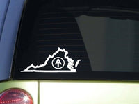 Appalachian Trail Virginia *I991* 8 inch Hiking Sticker decal