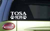 Tosa Mom *H884* 8 inch Sticker decal japanese fighting dog mastiff tosa inu