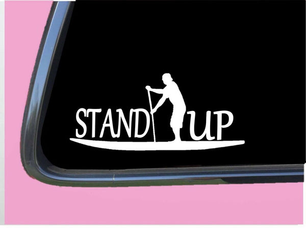 Stand Up Paddle Board Boy TP 559 vinyl 8" Decal Sticker wall rack accessory