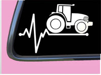 Tractor Lifeline TP 224 vinyl 8" Decal Sticker app farming plow crop seeds